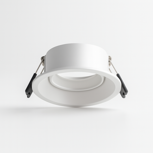 SPOT LIGHT FRAME (15) white - round