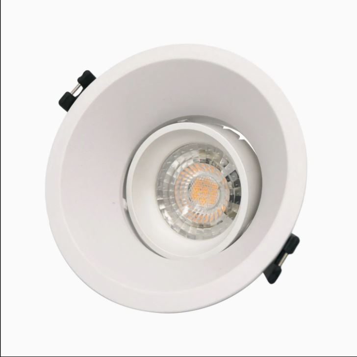 SPOT LIGHT FRAME (15) white - round